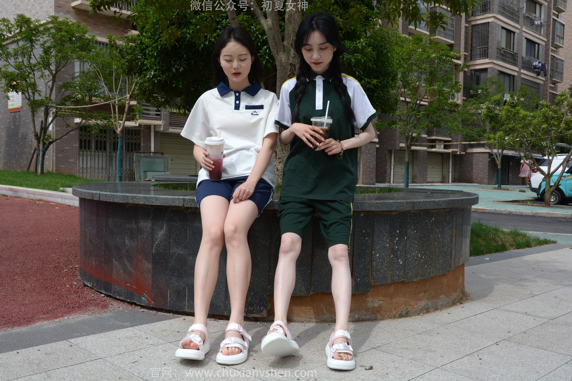 初夏女神 No.185 柒柒、双双 相见恨晚 2